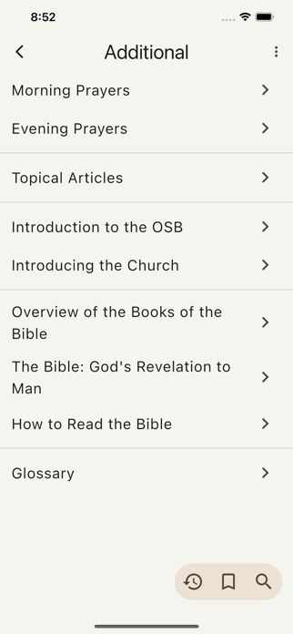 Orthodox Study Bible Screenshot 7 of 8