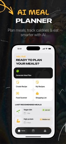 Meal Planner & Macro Tracker screenshot