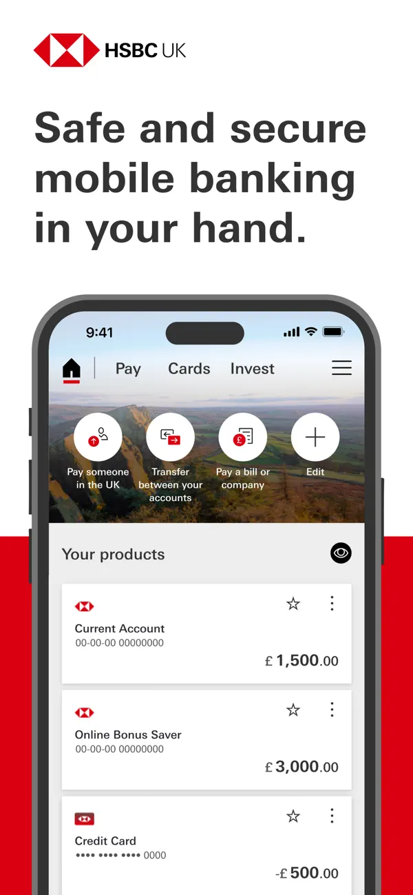 Screenshot #1 pour HSBC UK Mobile Banking