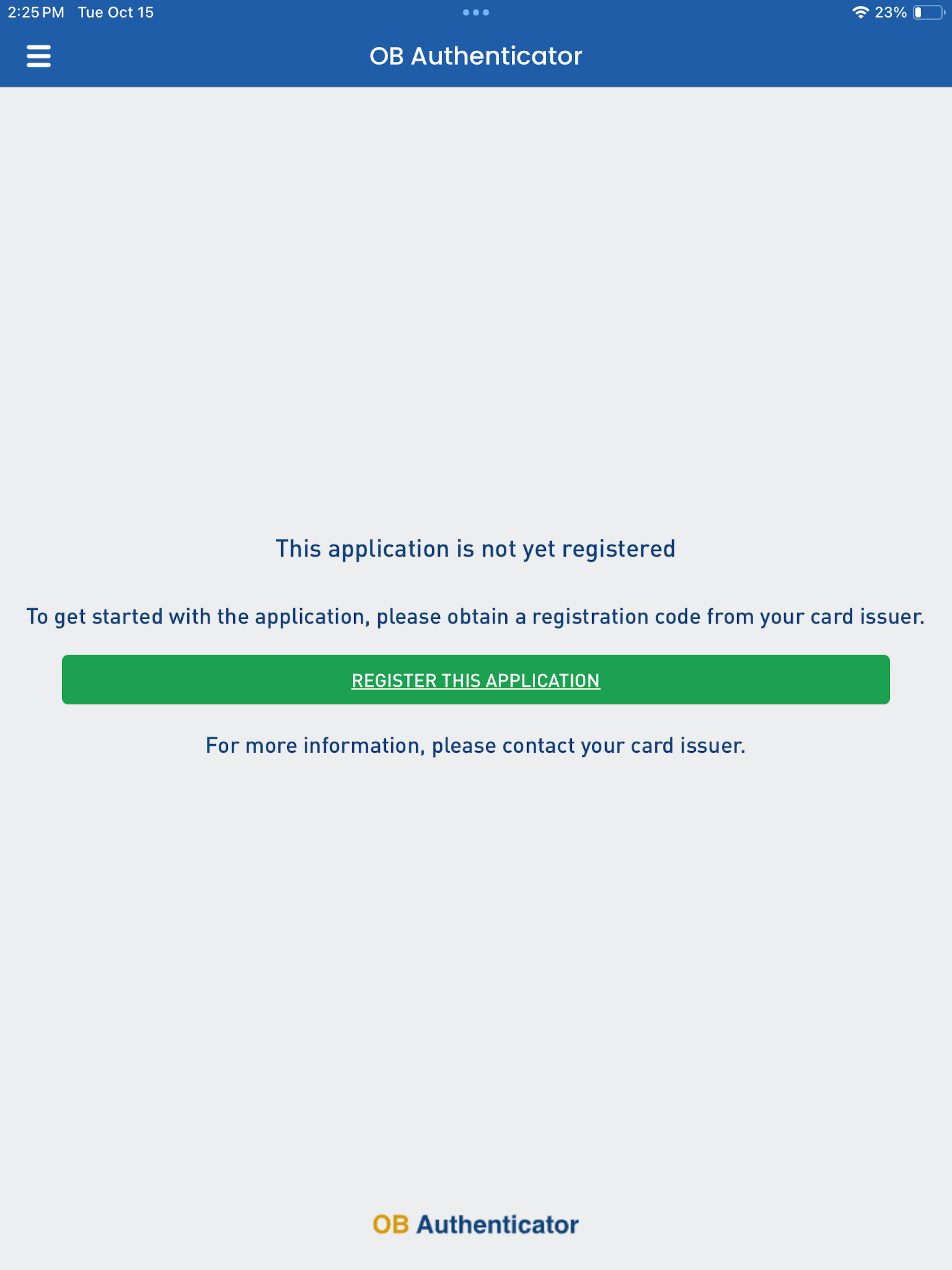 OB Authenticator screenshot 5