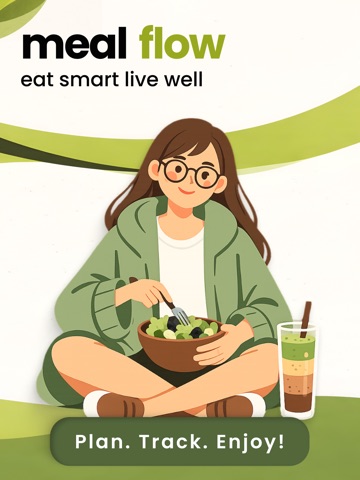 Daily Meal Planner - MealFlow iPad screenshot