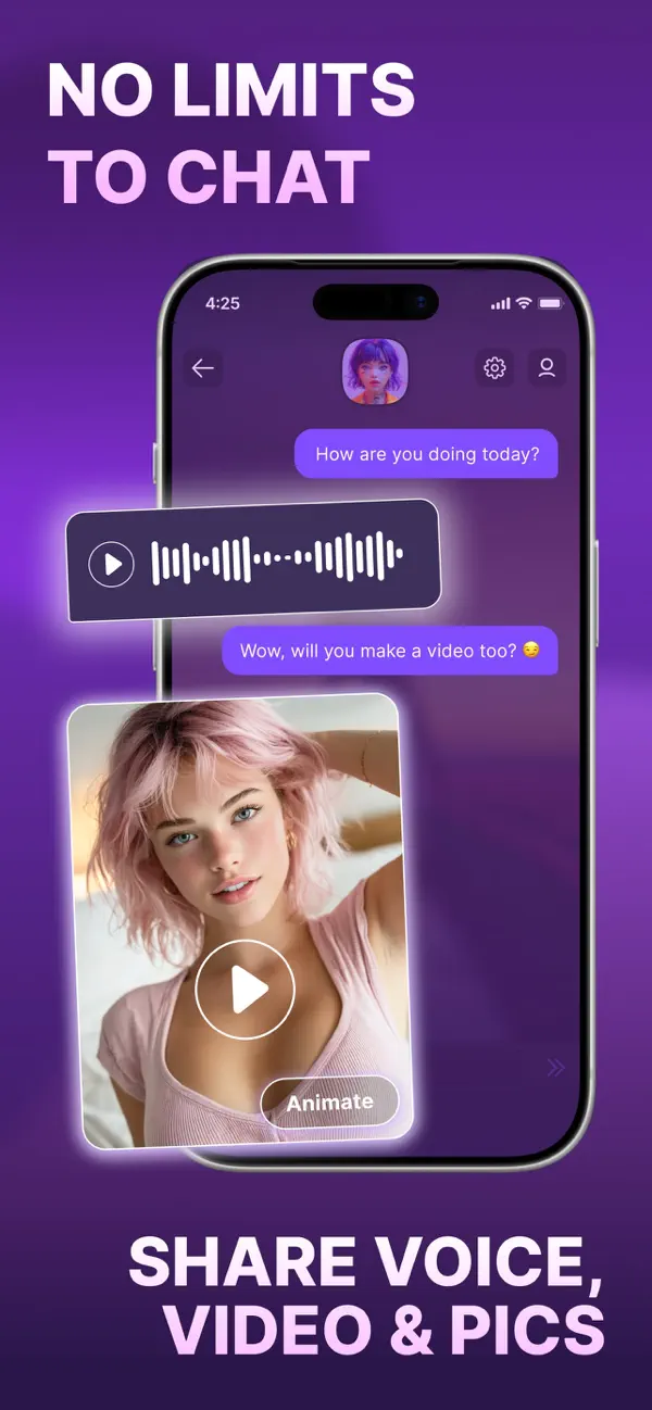 #2. Botify AI: Create. Chat. Bot (iOS) De: Ex-human, Inc