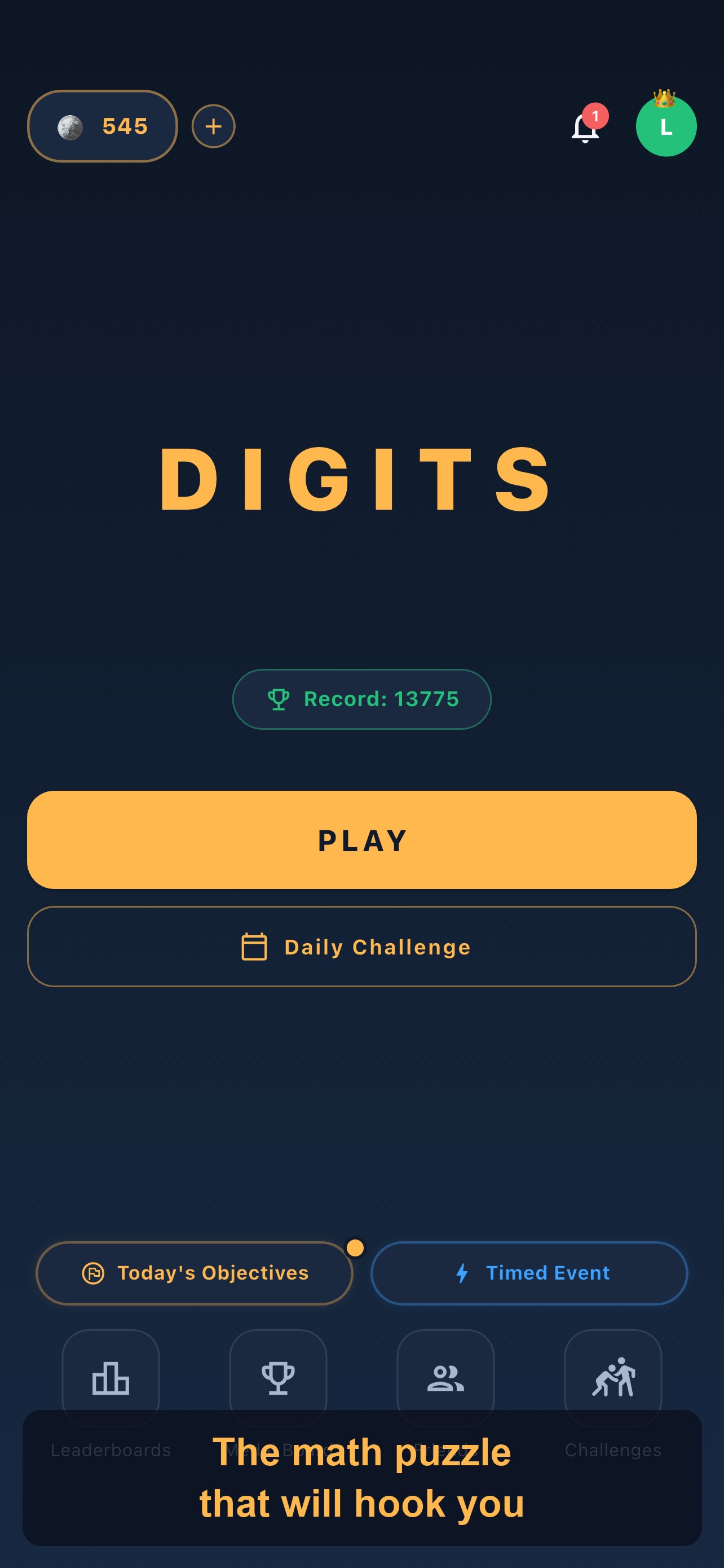 Screenshot 10 of Digits - Number Challenge