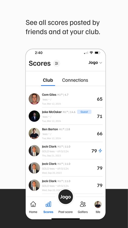 Jogo: #1 Social App for Golf screenshot-6