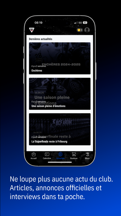 Screenshot #3 pour Fribourg-Gottéron