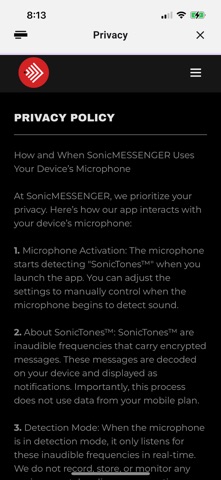 App screenshot