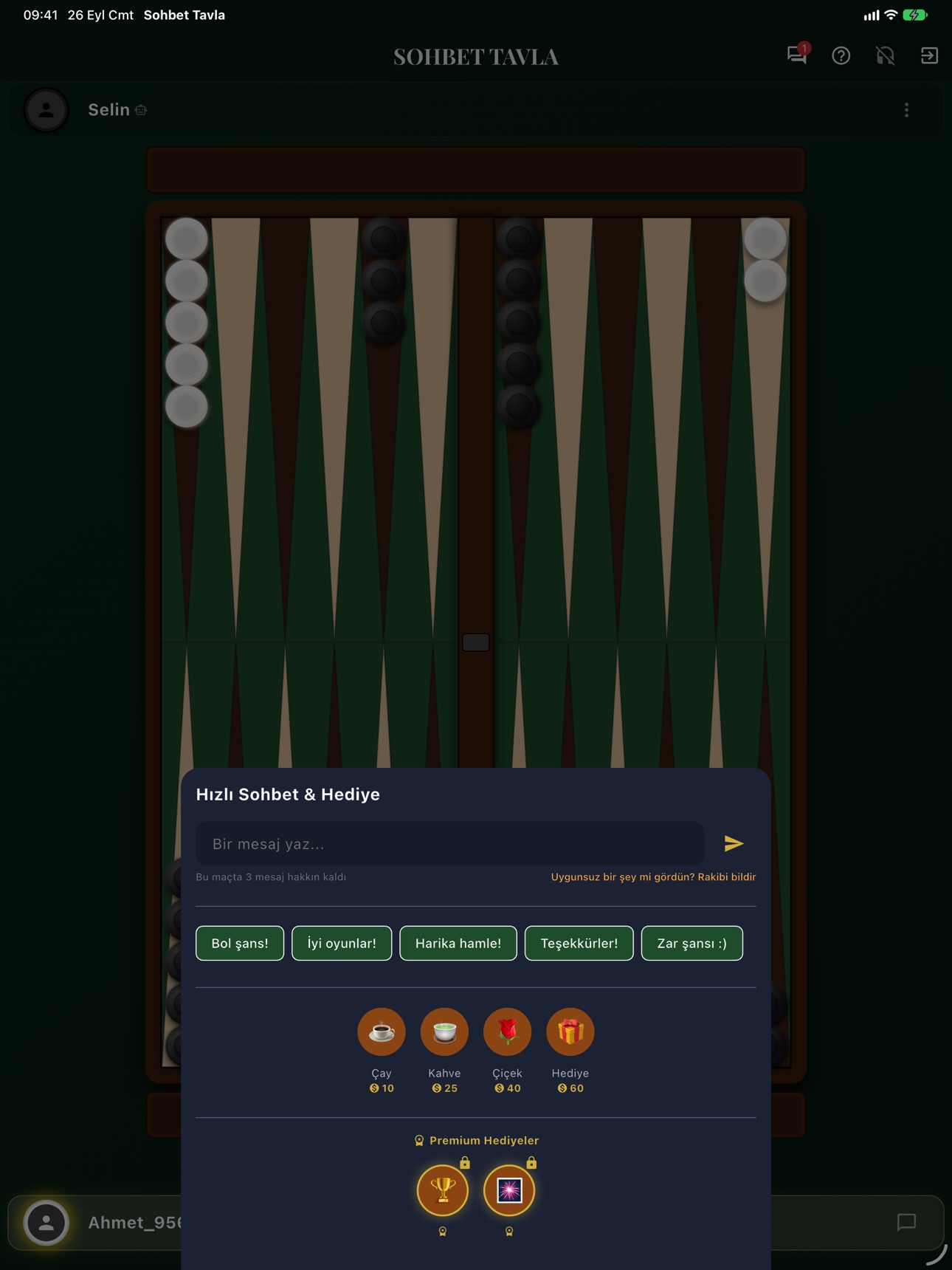 Screenshot 9 of Sohbet Tavla
