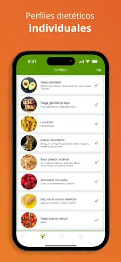 Captura de pantalla de Guía De Alimentación Natural en iPhone 4
