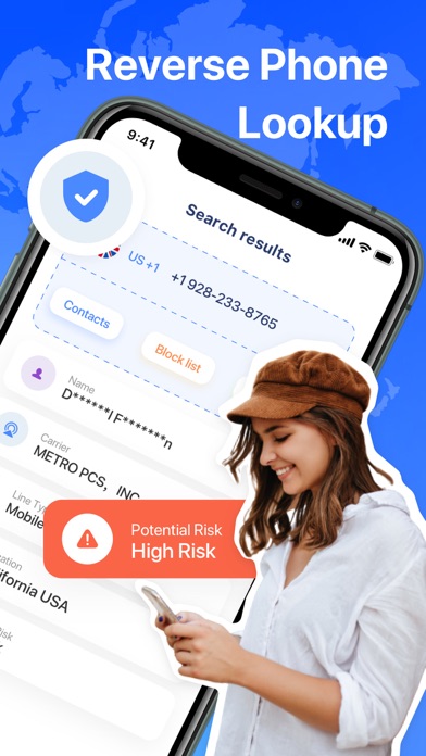 Caller ID:Reverse Phone Lookup Screenshot
