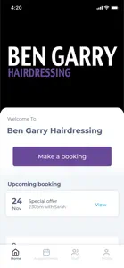 Ben Garry Hairdressing screenshot #1 for iPhone