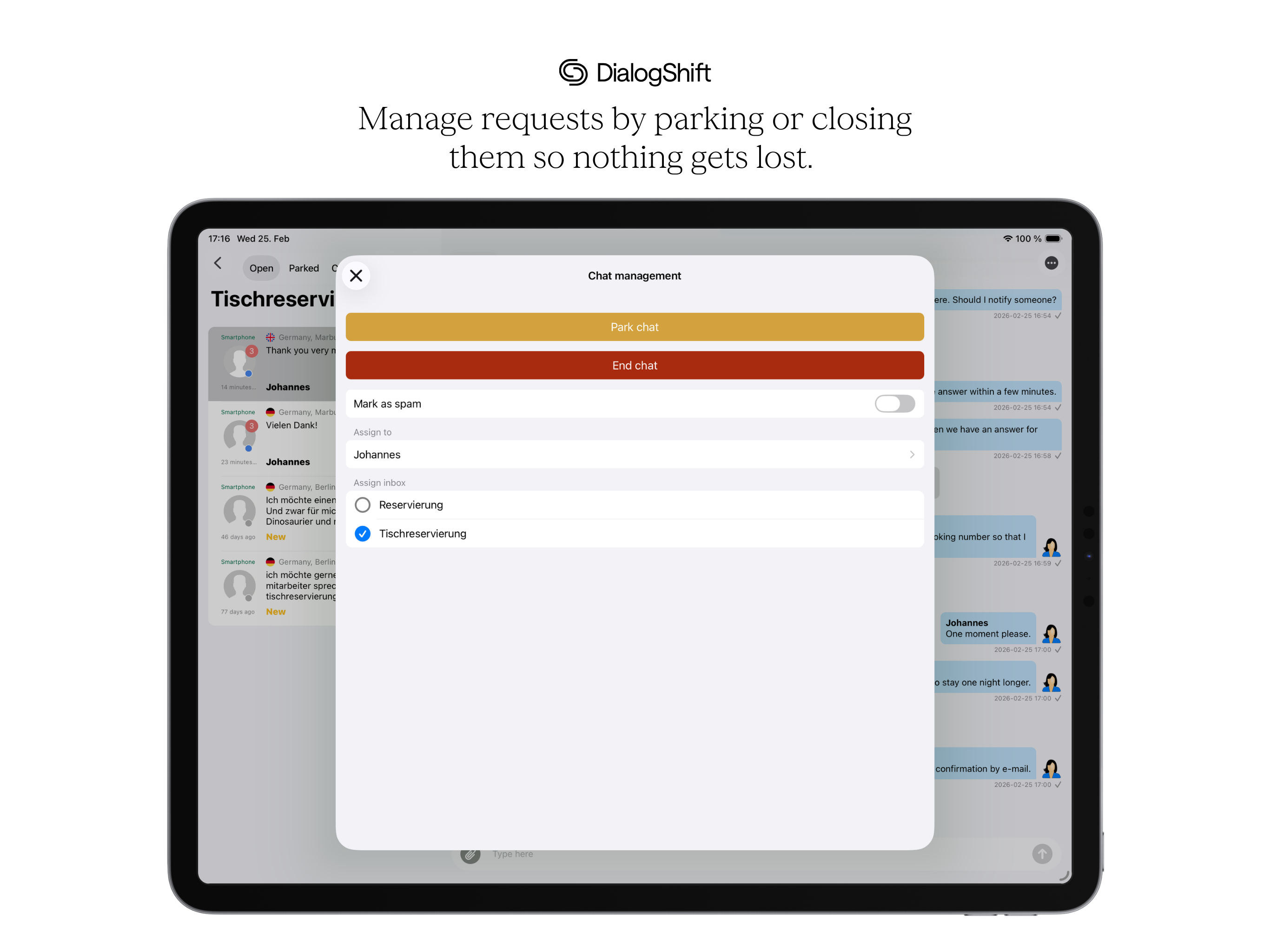 DialogShift App