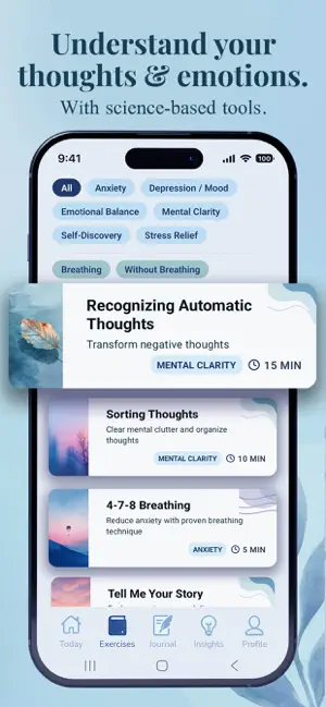 ZenMind: CBT & AI Mood Coach screenshot 2