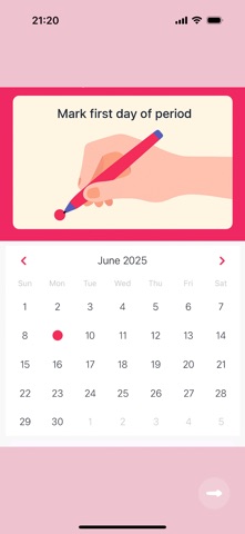 Cycle Tracker+ screenshot