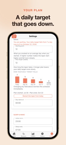 Smokeless Cigarette Tracker Screenshot 4 of 8