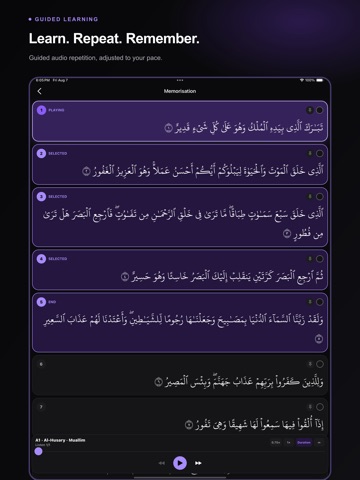 Muslimin: Quran & Prayer iPad screenshot