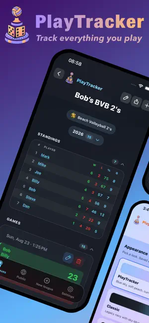 PlayTracker Stats screenshot 1