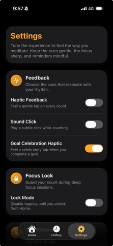 ZikrTap: Dhikr & Tasbih Screenshot 3 of 3