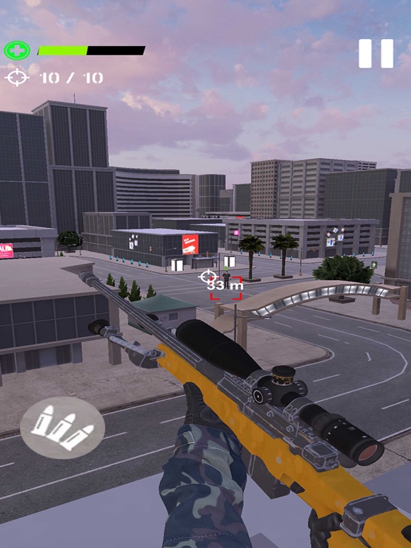 Sniper Battle City Agent Game screenshot 11