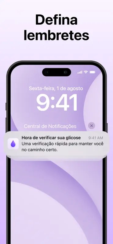 Medidor de glicose - Gluvia screenshot 10 of 10