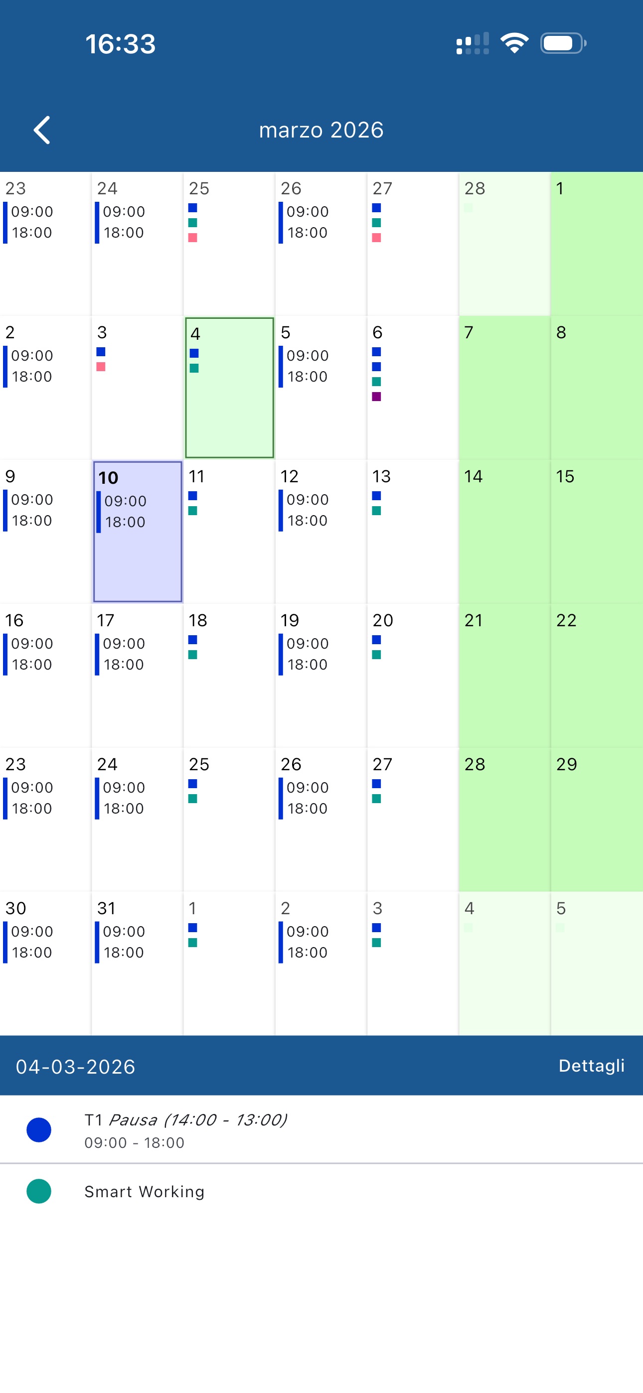MyStaffRoster screenshot 2