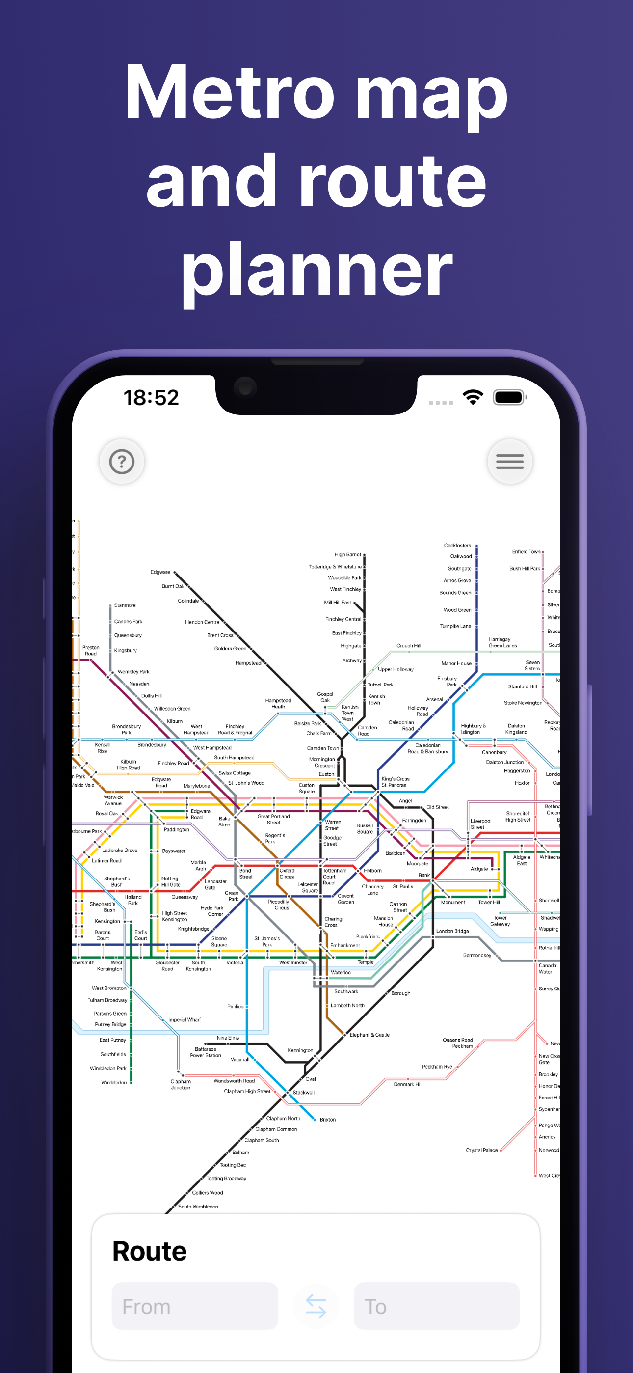 London Metro: Offline Map