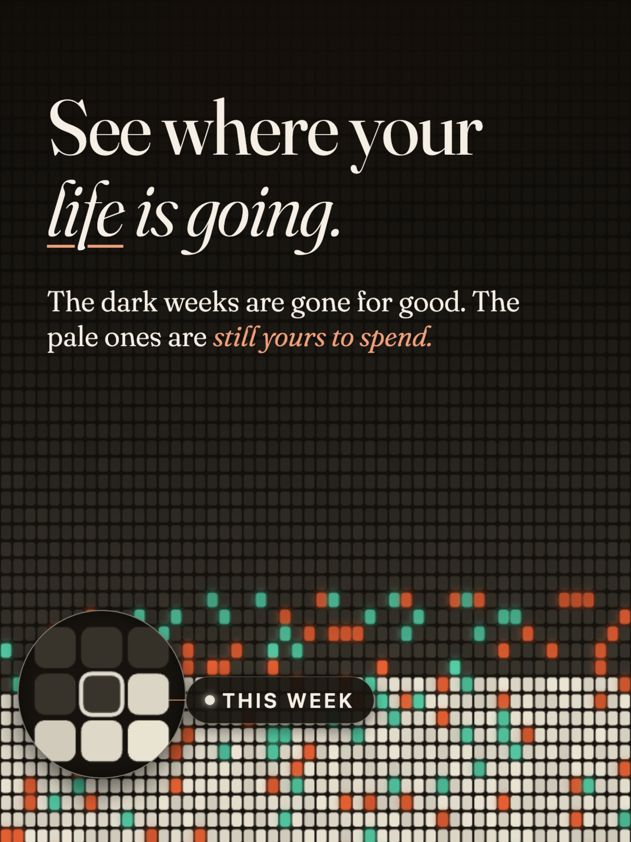 Drift: Your Life in Weeks screenshot 7