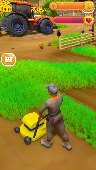 Lawn Mowing Grass Cutting Sim Screenshot