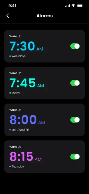 Smart Alarm Clock - Waking Up screenshot 2