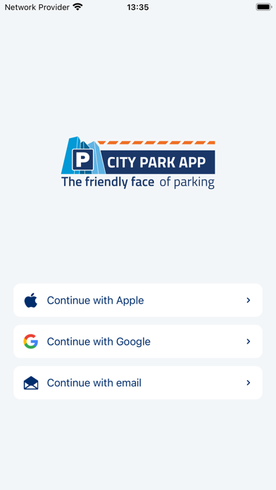 CityParkApp Screenshot