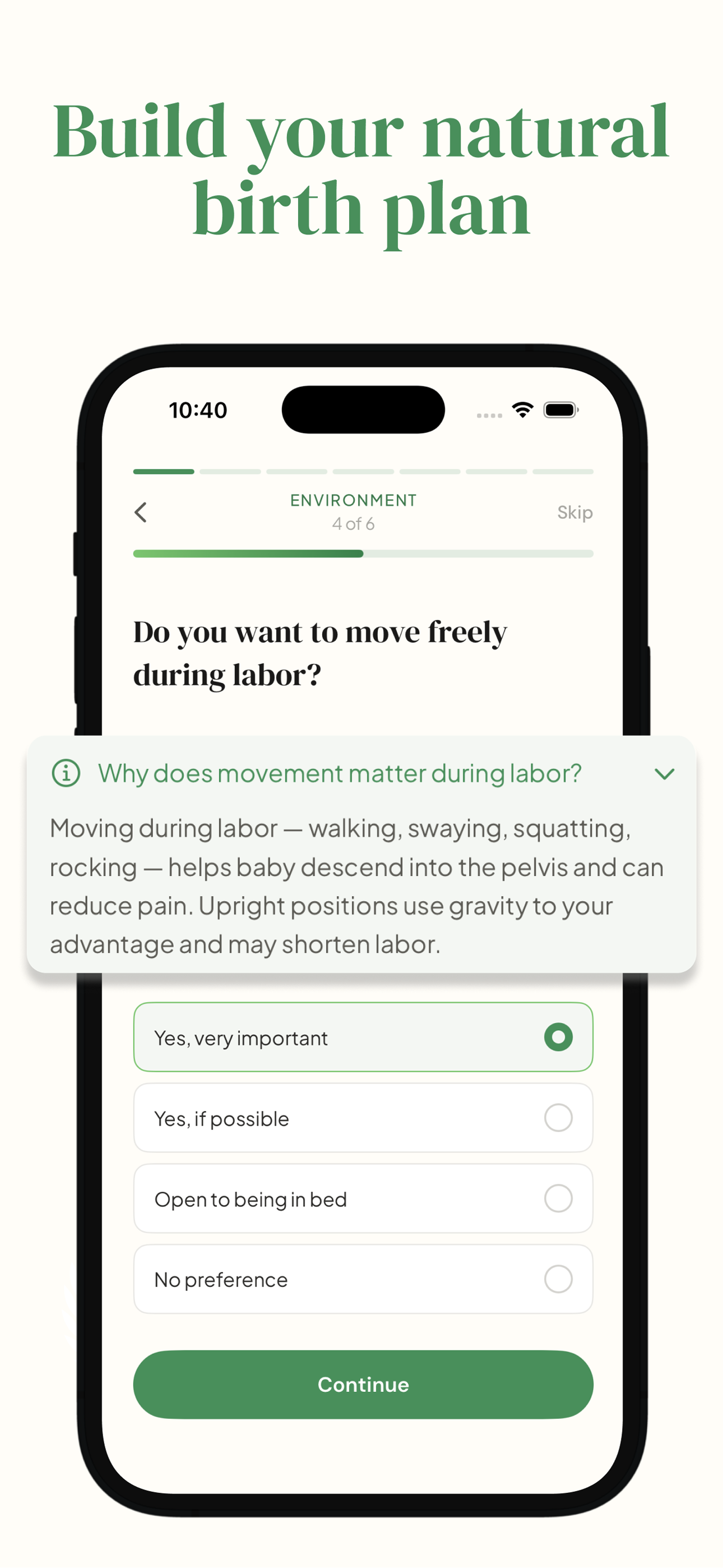 Eden: Natural Birth Planning screenshot 2