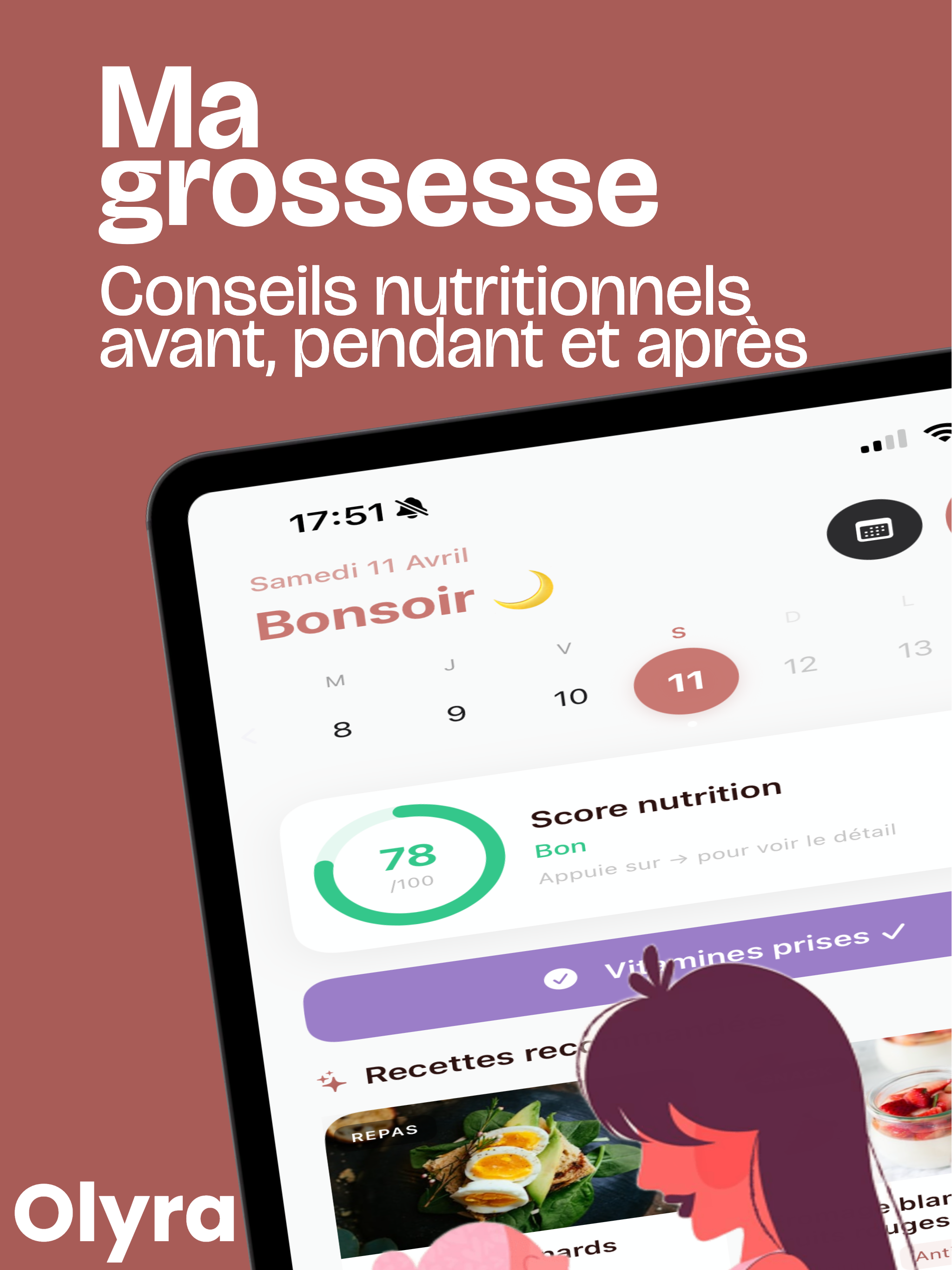 Olyra : Grossesse & Nutrition screenshot 6