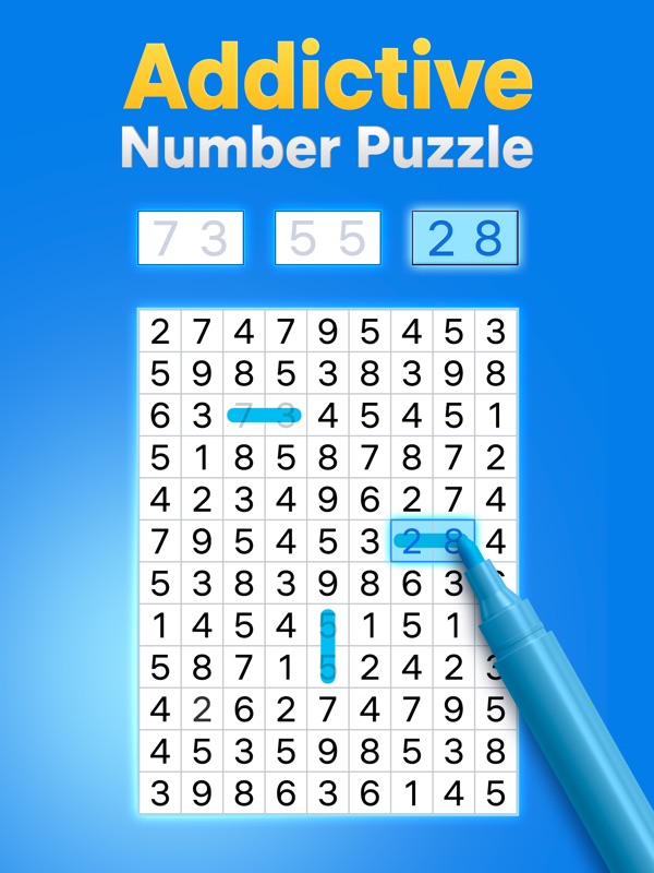 Number Match - Puzzle Games screenshot 1