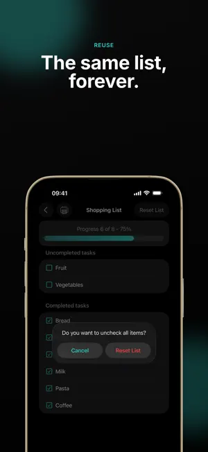 SimpleLists - Checklists screenshot 1