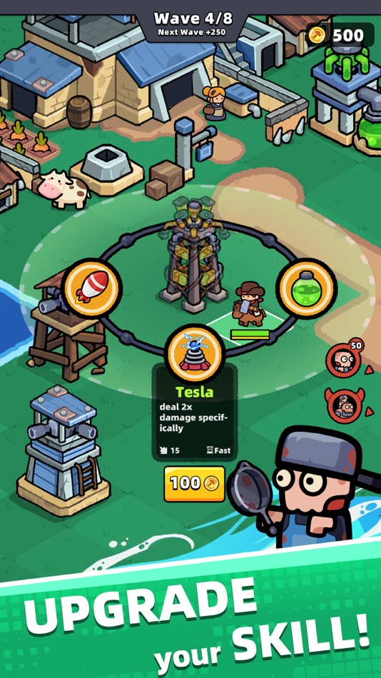 #3. Townfall: Zombie TD RPG Game (iOS) 由: Sugarscone
