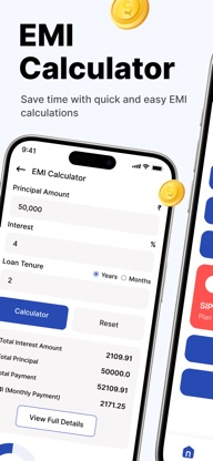 Loan EMI Calculator & Mortgage screenshot 1
