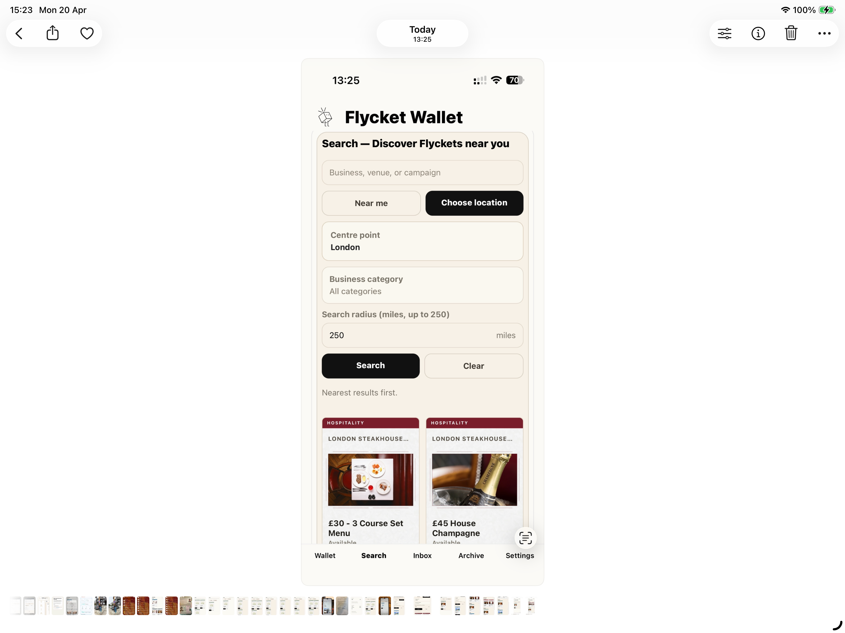 Flycket Wallet