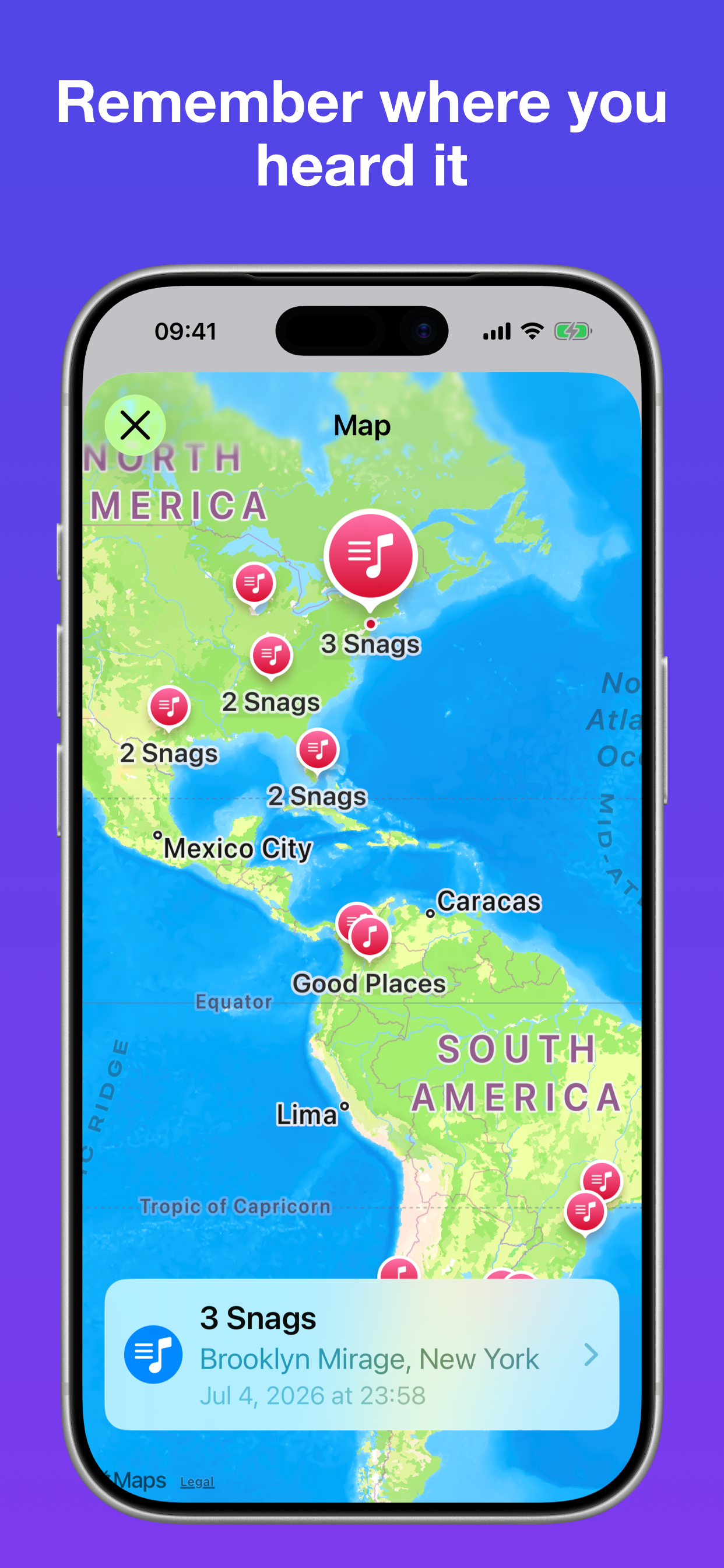 Snag Music Recognizer screenshot 5