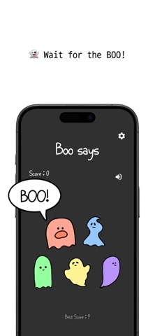 Boo Says screenshot