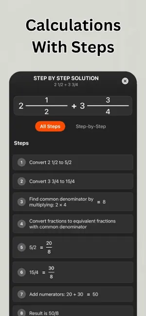 Fraction Calculator₊ screenshot 2