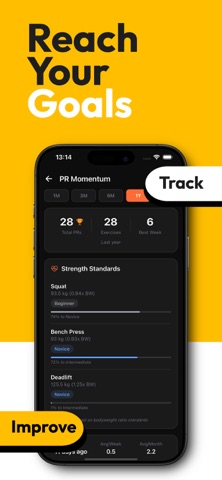 Kraft: Gym Workout Tracker Screenshot 3 of 10