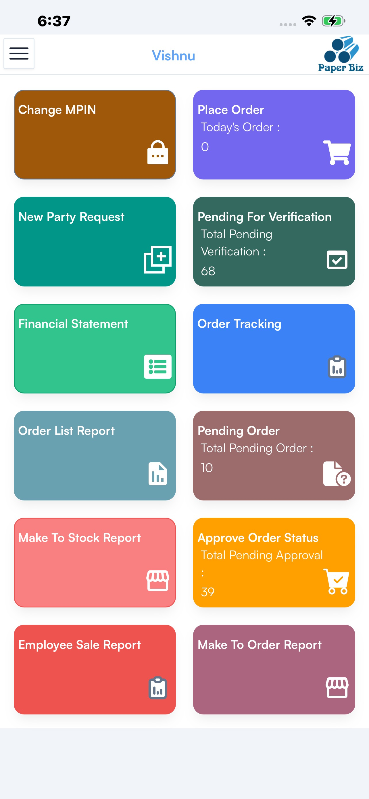 PaperBiz DMS screenshot 3