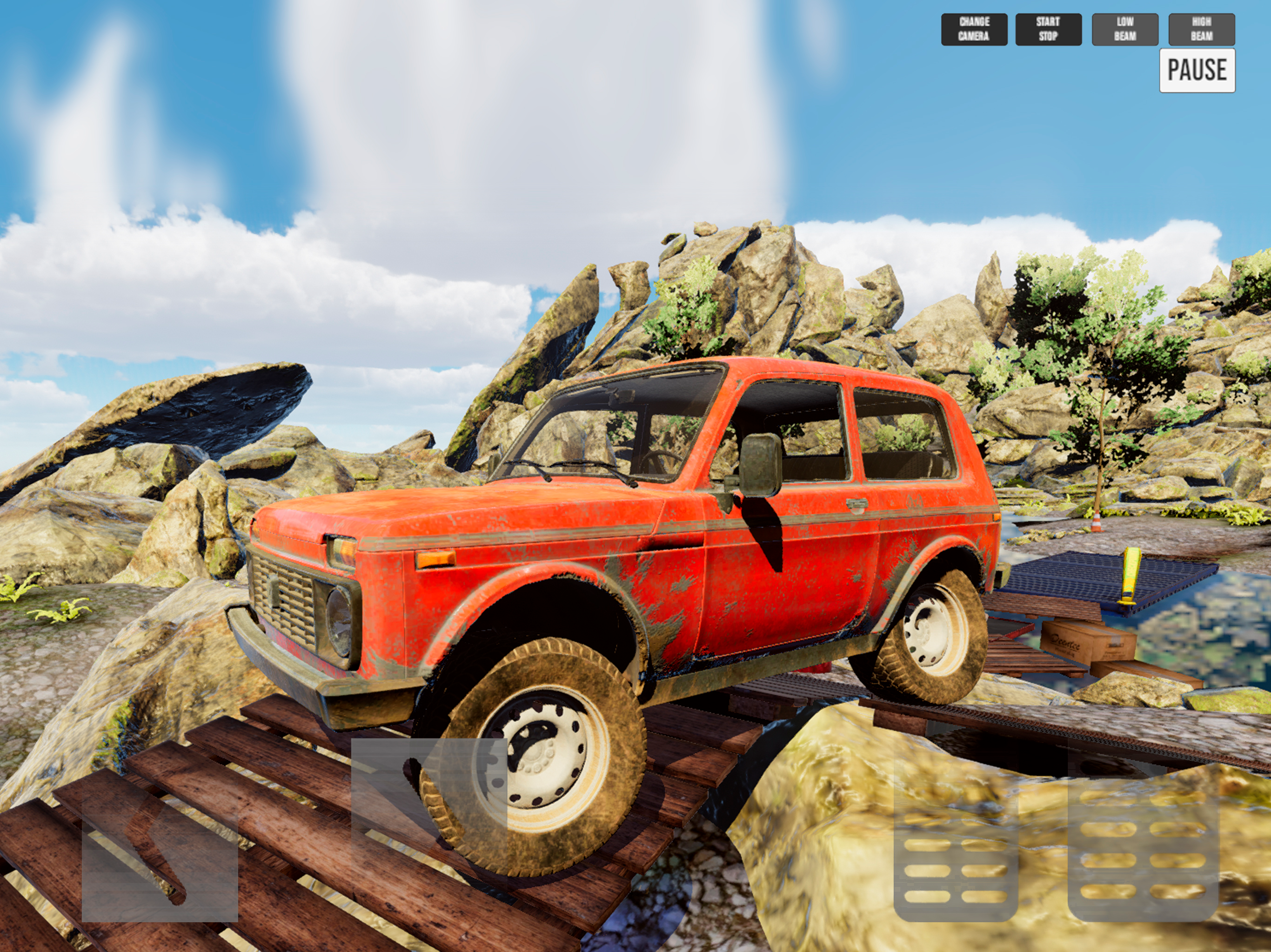 Next Gen 4x4 SUV Rocks & Hills