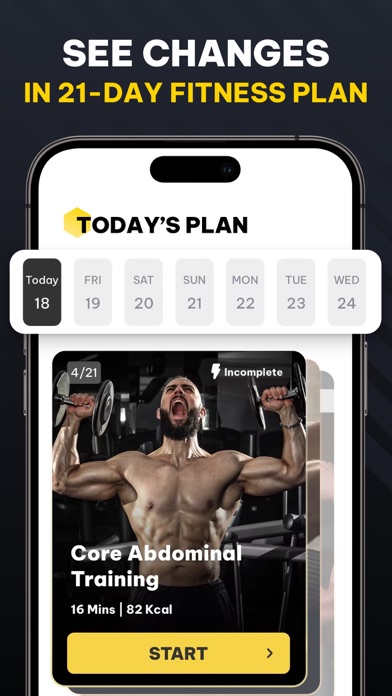 Muscle Monster Workout Planner Screenshot