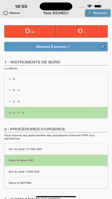 Quiz ULM Français Screenshot