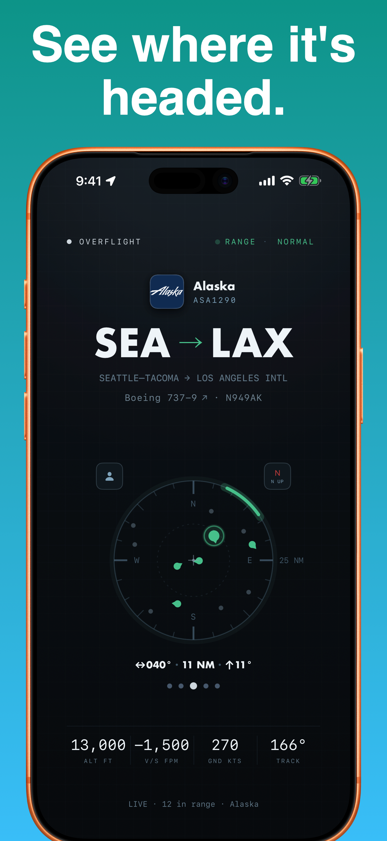 Overflight: Sky Radar screenshot 3