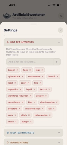 Artificial Sweetener screenshot