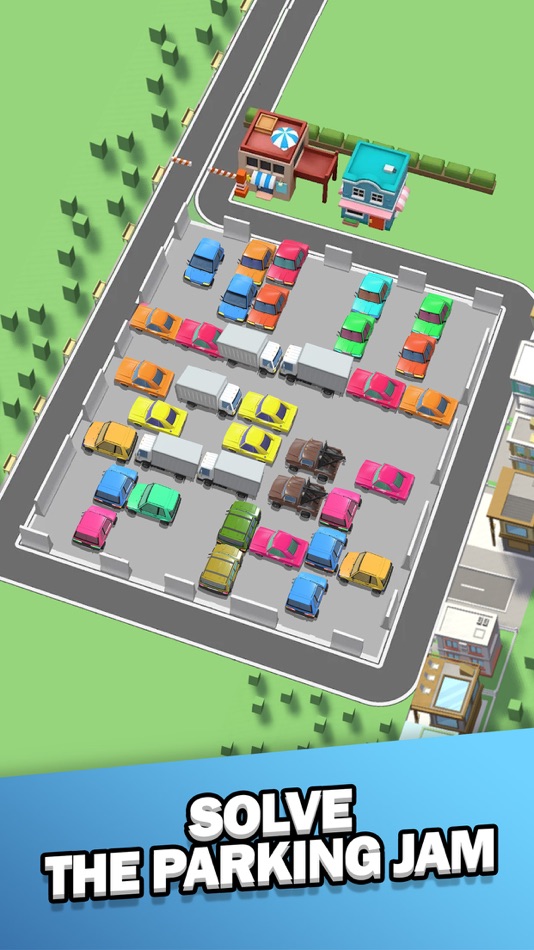 #8. Car Parker 3D - Parking Jam (iOS) By: TIGER GAMES JSC