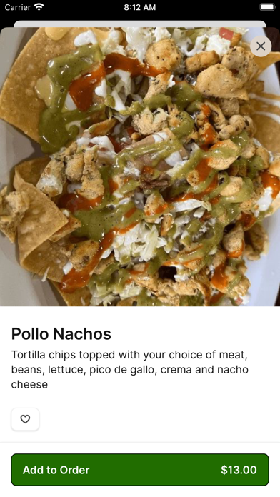 Taqueria Herencia Mexicana Screenshot