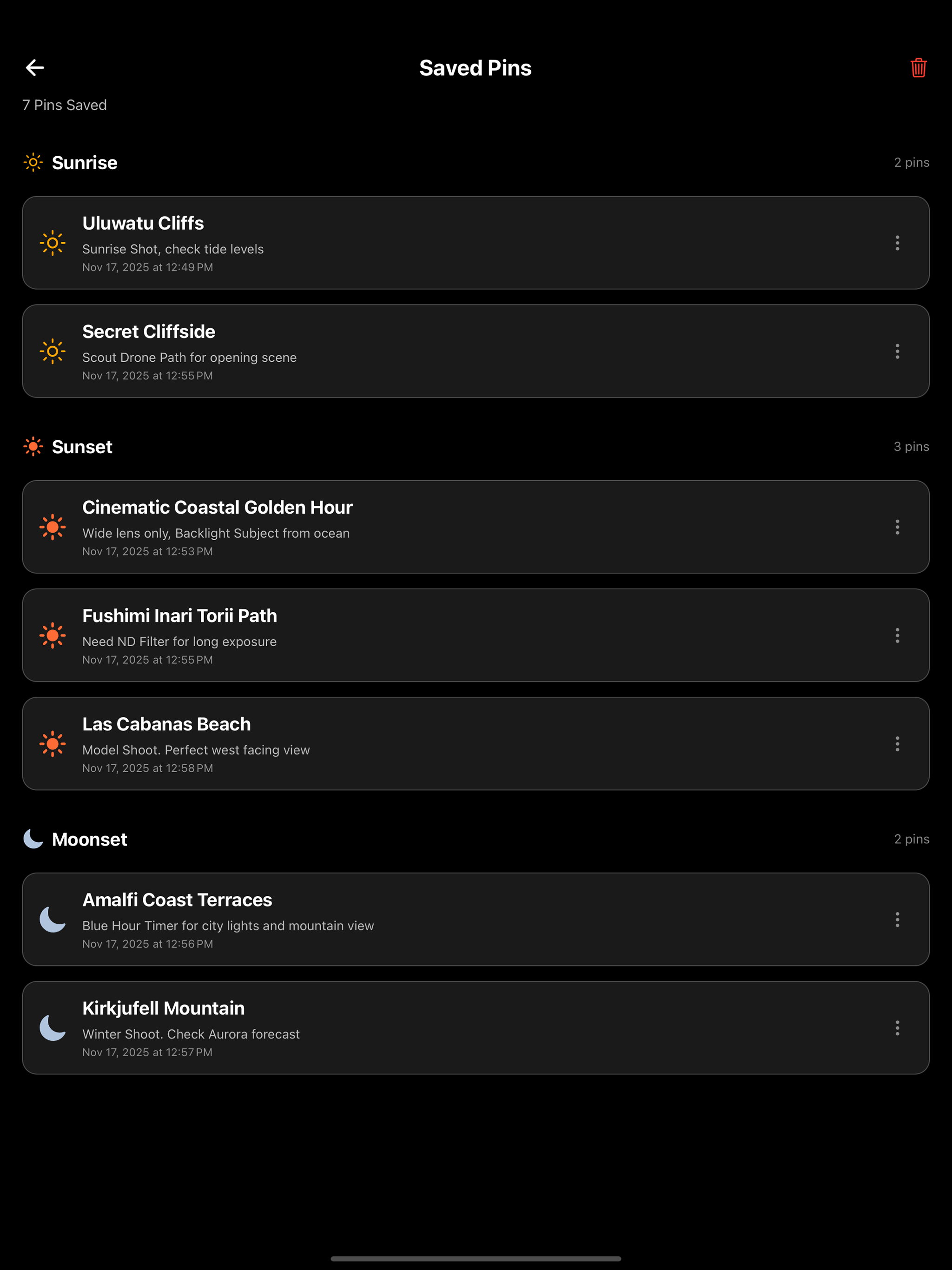 Golden Hour Compass screenshot 13