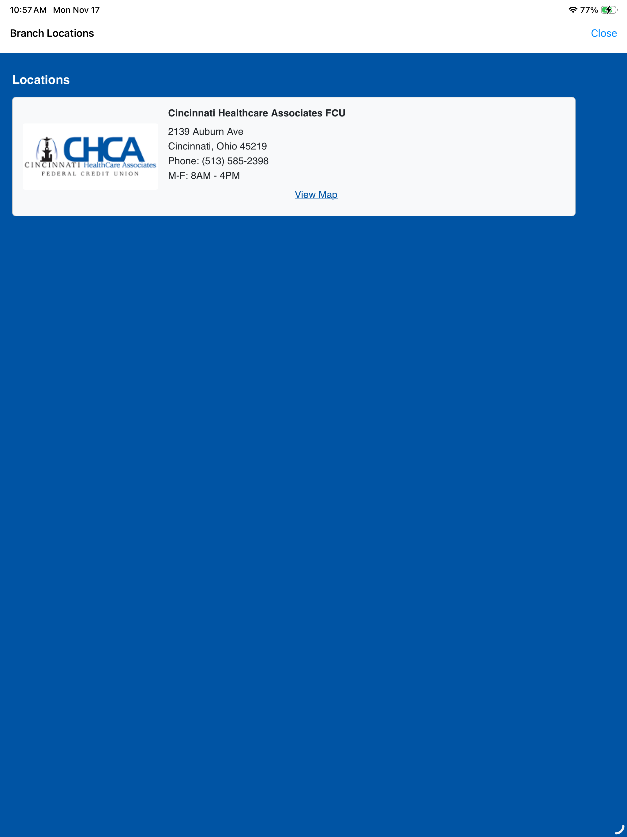 CHCA FCU Mobile